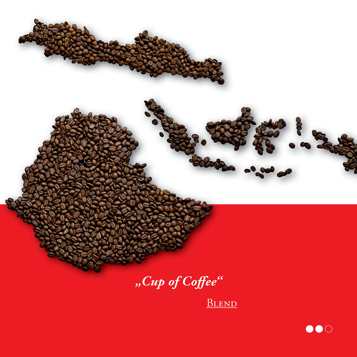 Kaffeebohnen Cup Of Coffee Äthiopien, Indonesien